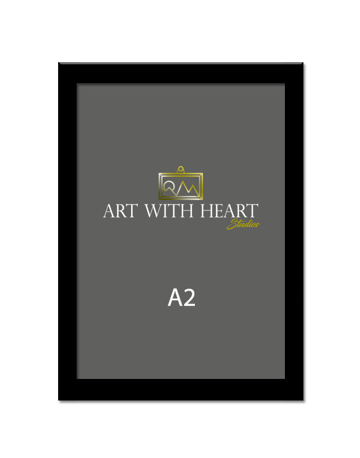 A2 Frame (Without Mount) - Black