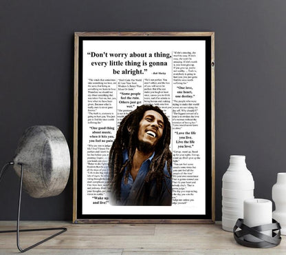 Bob Marley Frame Mockup